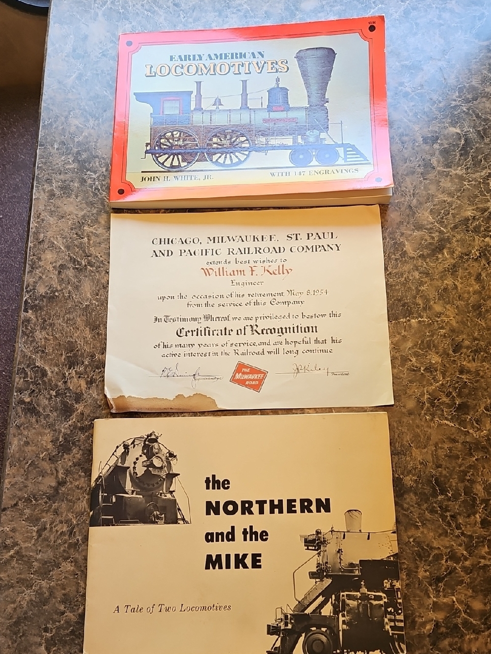 Vintage Railroad Books